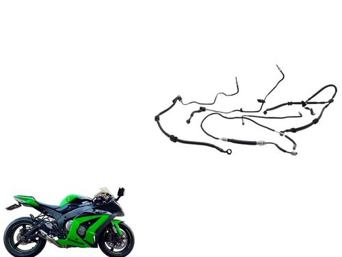 Kit Cano/mangueiras do Abs Kawasaki Zx 10 Zx10 11-15