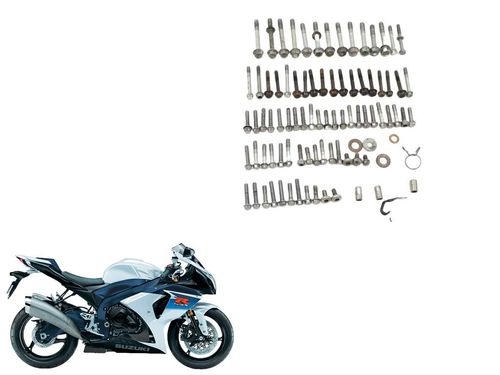 Kit Parafuso Carcaça Motor Suzuki Gsxr Srad 1000 11-16 Usad