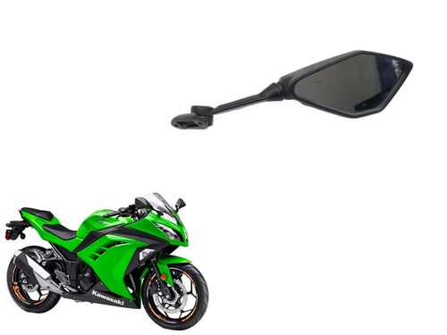 Espelho Retrovisor Direito Kawasaki Ninja 300 13-18c/detalhe