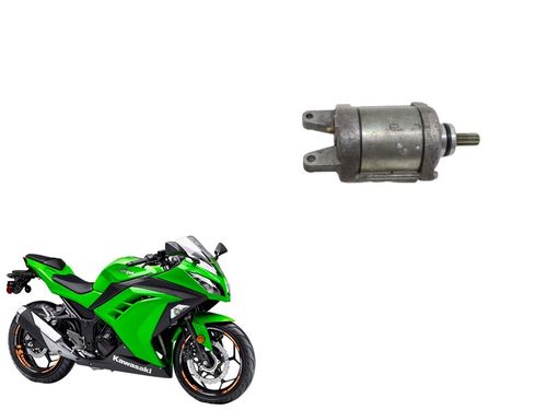 Motor de Partida Kawasaki Ninja 300 13-18c/detalhe
