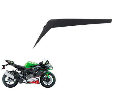 Acabamento Spoiler Inferior Ld Kawasaki Zx 6 Zx6 19-24