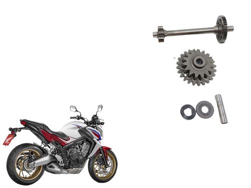 Engrenagem Redução Dupla Partida Honda Cb 650 F 15-19