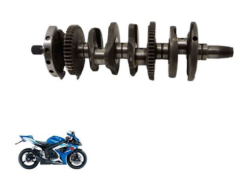 Virabrequim P/retifica Suzuki Gsxr 750 Srad 07-10c/avaria