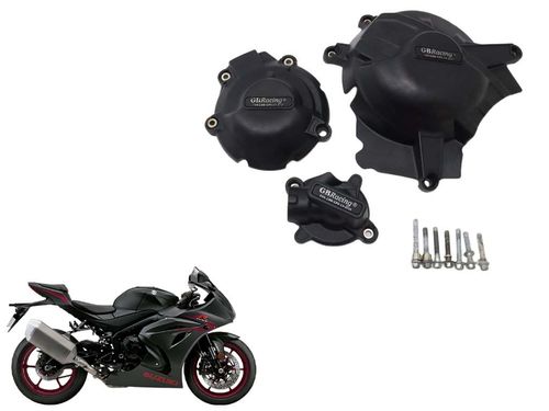 Kit Proteção Tampas Motor Suzuki Gsxr Srad 1000 18-24