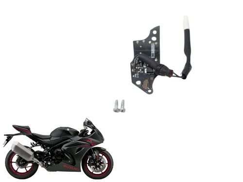 Placa Meia Luz Frontal Suzuki Gsxr Srad 1000 18-24