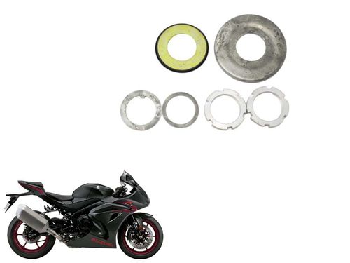 Porca Inferior Coluna Direção Suzuki Gsxr Srad 1000 18-23