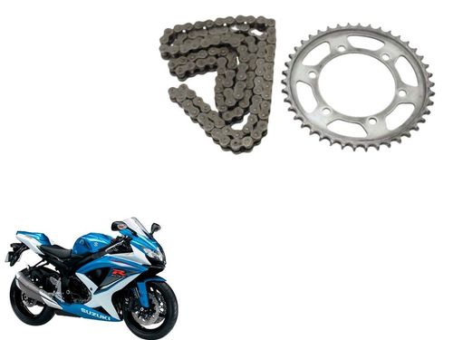 Coroa e Corrente Suzuki Gsxr Srad 1000 Srad 1000 11-16