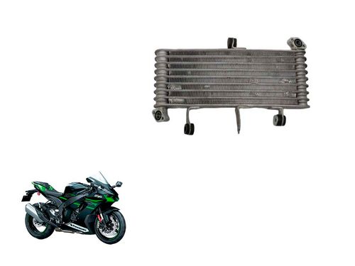 Radiador Óleo Kawasaki Zx 10 Zx10 22-24c/detalhe
