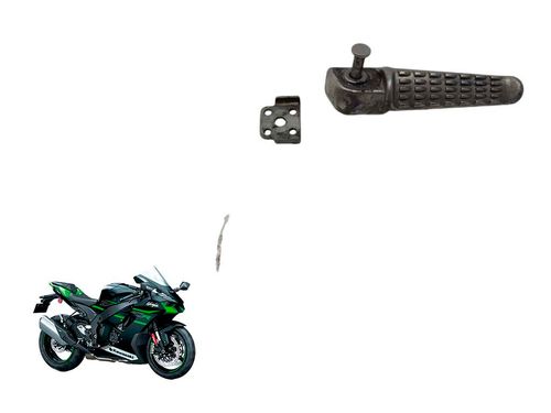 Pedaleira Traseira Direita Kawasaki Zx 10 Zx10 22-24