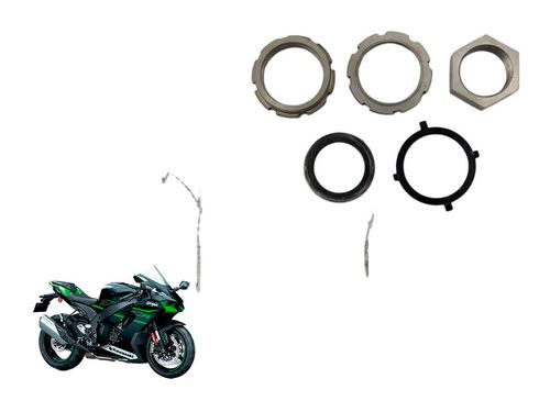 Porca Coluna Direção Kawasaki Zx 10 Zx10 22-24