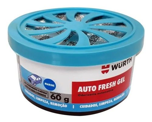 Aromatizante Marine - Wurth 60g Cheirinho Odorizador Automotivo - Azul 0893600024