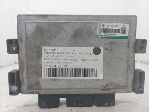 MODULO DE INJECAO RENAULT SANDERO 1.0 2009