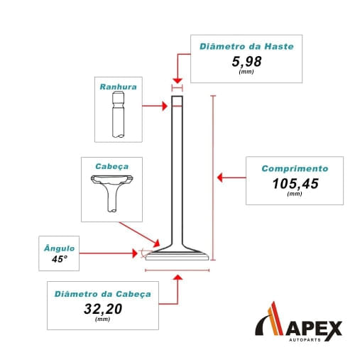 VALVULA ADMISSAO - TOYOTA HILUX 3.0TD 16V APOS 2005 1KDFTV