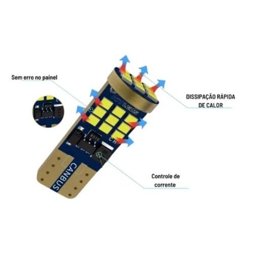 KIT ILUMINACAO INTERNA FIAT TORO