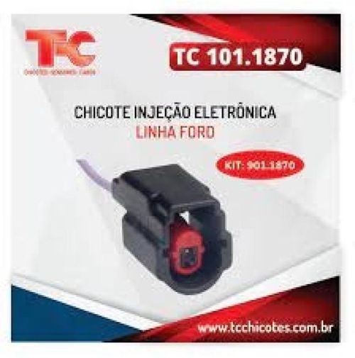 CHICOTE REPARO 1 VIAS PORTA FEMEA