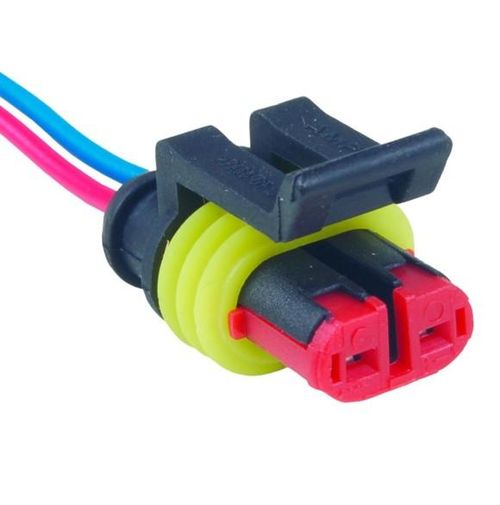 CHICOTE REPARO 2 VIAS PORTA FEMEA FIAT CHEVROLET