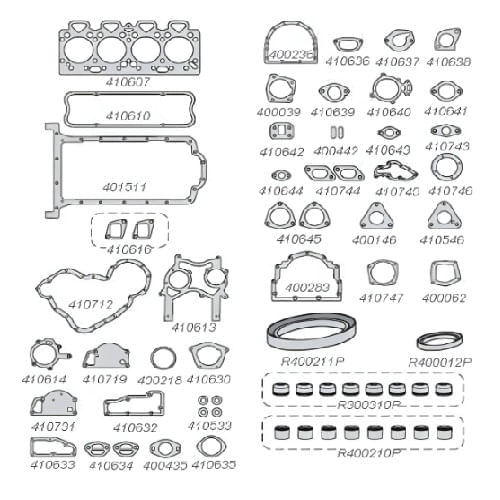 JUNTA DO MOTOR - PERKINS 6357 - DODGE P700 | 900