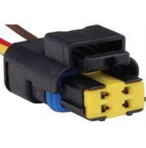 CHICOTE REPARO 4 VIAS PORTA FEMEA FIAT