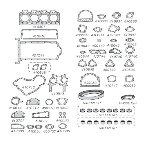 JUNTA DO MOTOR - PERKINS D4248