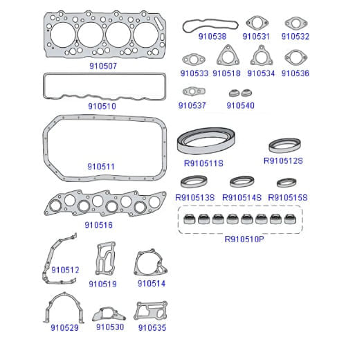 JUNTA DO MOTOR - MITSUBISHI L200 2.5L 4D56T