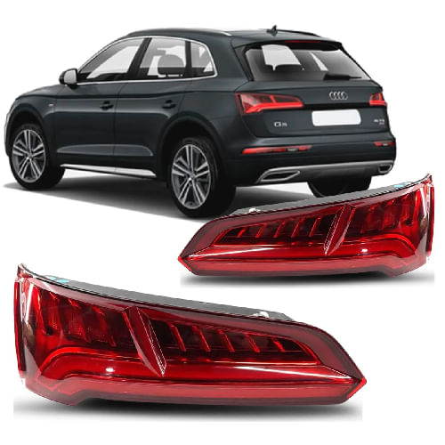 LANTERNA TRASEIRA ESQUERDA AUDI Q5 2018/2020 COM LED