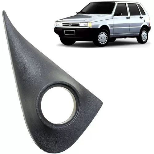ACABAMENTO ACESSÓRIO EXTERNO ESQUERDO RETROVISOR UNO 1991/2004 (4 PTS)