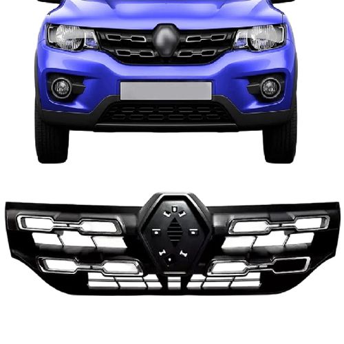 GRADE RADIADOR KWID 2017/2022 COM FRISO CROMADO