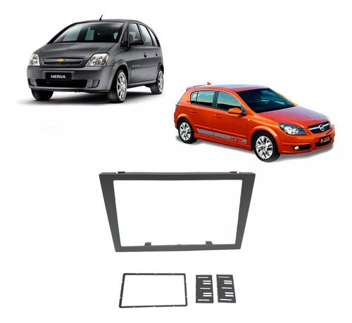 MOLDURA 7 POL - VECTRA GT/MERIVA/MONTANA/CORSA - PRETO