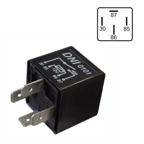 RELE AUXILIAR 0101 SEM SUPORTE 40/4 TERMINAIS 12V CORSA 94/