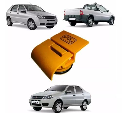 TAMPA DO OLEO DE MOTOR LINHA FIAT QUADRADA AMARELA