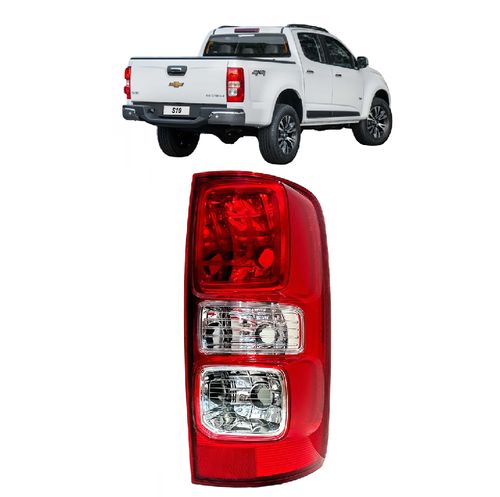 LANTERNA TRASEIRA DIREITA CHEVROLET S10 2012/2024 SEM LED