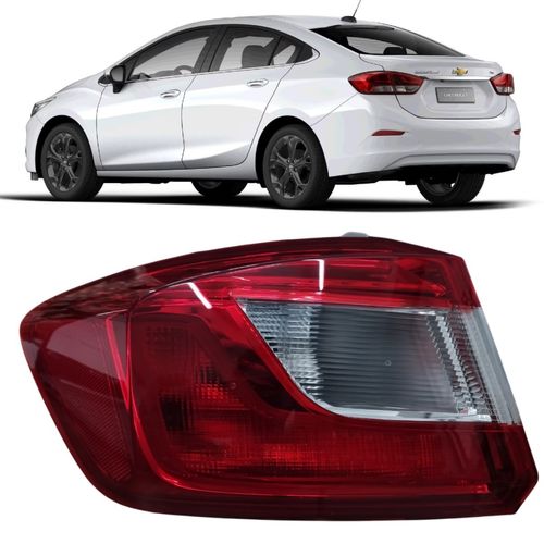 LANTERNA TRASEIRA ESQUERDA CRUZE SEDAN 2017/2024 (CANTO)
