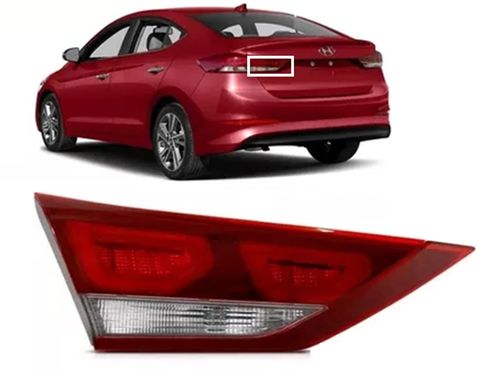 LANTERNA TRASEIRA ESQUERDA ELANTRA 2017/2018 SEM LED (MALA)