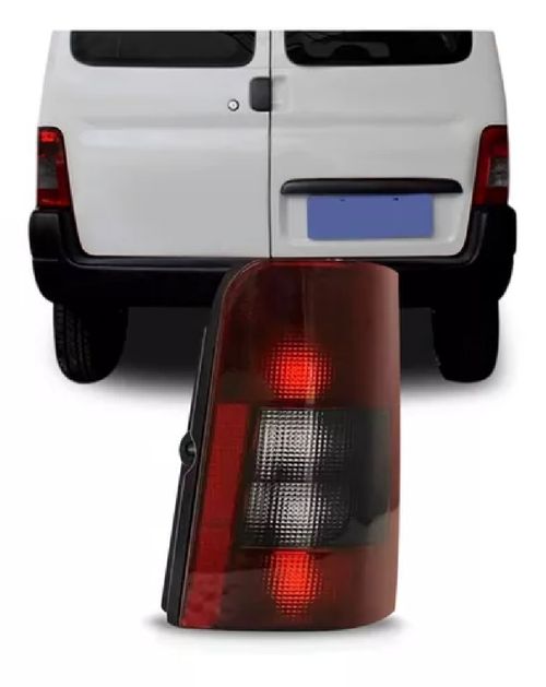 LANTERNA TRASEIRA DIREITA BERLINGO 1998/2009 FUME