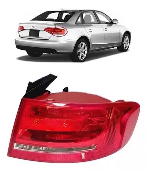 LANTERNA TRASEIRA DIREITA AUDI A4 SEDAN 09/12 S/LED (CANTO)
