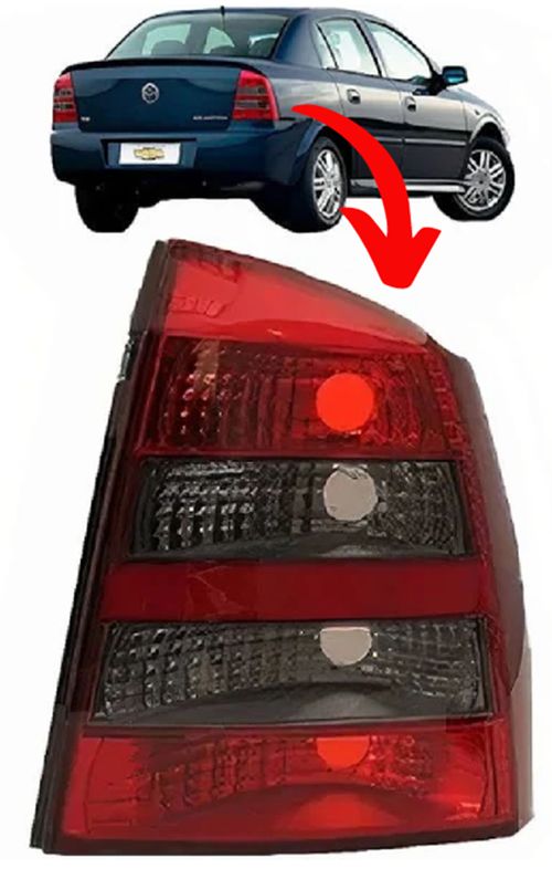 LANTERNA TRASEIRA DIREITA ASTRA 2003/2012 SEDAN