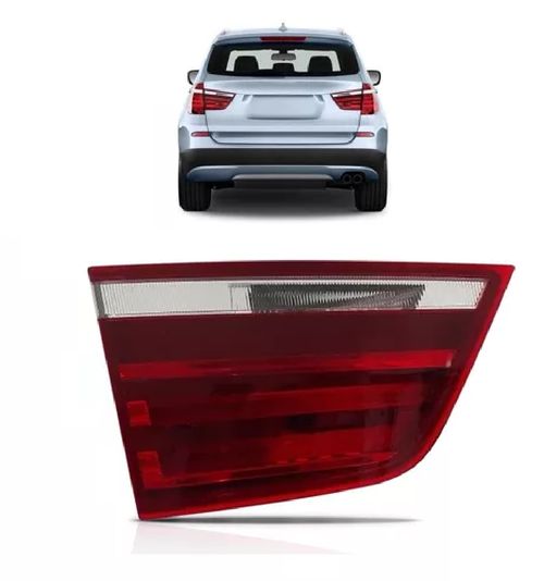 LANTERNA TRASEIRA ESQUERDA BMW X3 2010/2014 SEM LED (MALA)