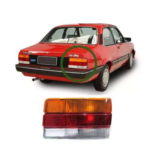 LANTERNA TRASEIRA DIREITA CHEVETTE 1987/1996 TRICOLOR