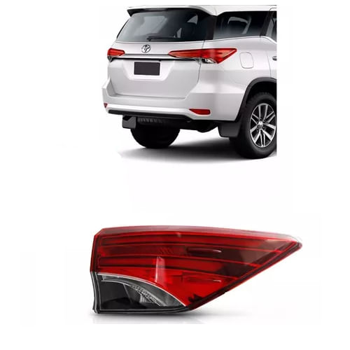 LANTERNA TRASEIRA DIREITA HILUX SW4 2016/2020 COM LED (CANTO)