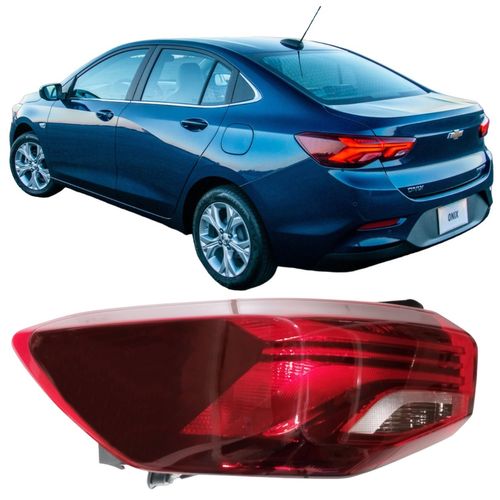 LANTERNA TRASEIRA ESQUERDA ONIX SEDAN 2020/2024 SEM LED (CANTO)
