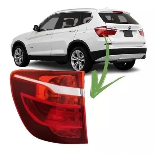 LANTERNA TRASEIRA ESQUERDA BMW X3 2010/2016 (CANTO)