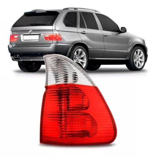 LANTERNA TRASEIRA DIREITA BMW X5 2004/2005 BICOLOR (CANTO)