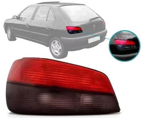 LANTERNA TRASEIRA ESQUERDA PEUGEOT 306 SEDAN 1998/2002