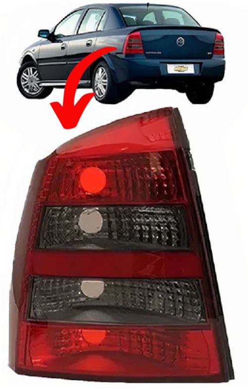 LANTERNA TRASEIRA ESQUERDA ASTRA 2003/2012 SEDAN