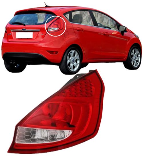 LANTERNA TRASEIRA DIREITA FIESTA 11/13 HATCH (MEXICANO)