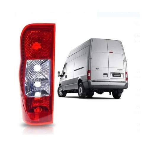 LANTERNA TRASEIRA ESQUERDA FORD TRANSIT 07/13