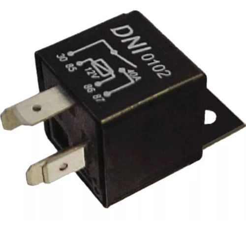 RELE AUXILIAR UNIVERSAL COM SUPORTE 40/4 TERMINAIS 12V VW/GM/FORD/FIAT