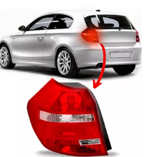 LANTERNA TRASEIRA ESQUERDA BMW SÉRIE 1 2007/2011 HATCH