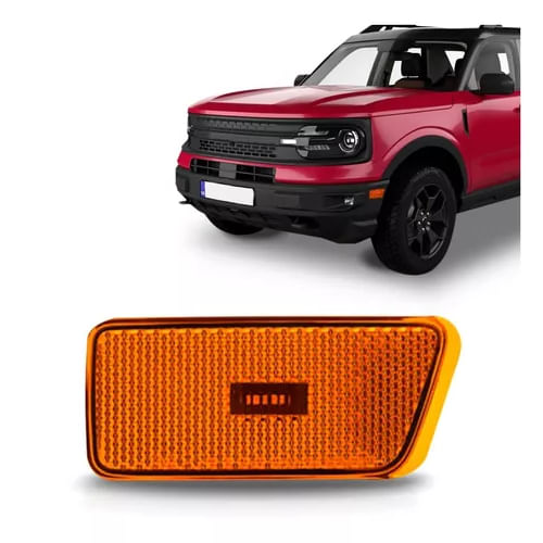 LANTERNA LATERAL ESQUERDA BRONCO 2021/2022 AMBAR