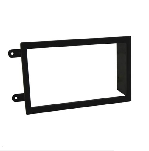 MOLDURA 7 POL - COBALT/ONIX/SPIN/PRISMA 2012/2016 - PRETO